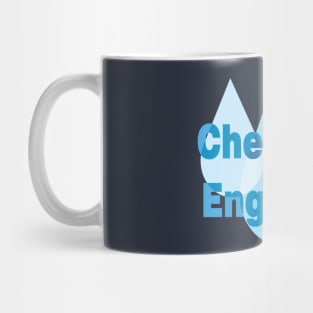 Chemical Engineer Blue Drops Mug